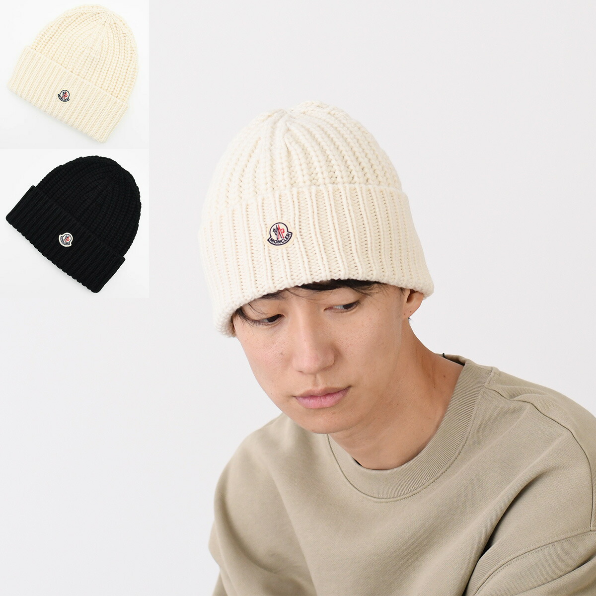 楽天市場】【MONCLER/モンクレール/GENIUS/ジーニアス/ニットキャップ