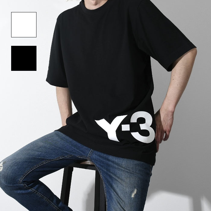 WEB限定カラー Y-3 ワイスリー Tシャツ クルーネック ロゴ コットン