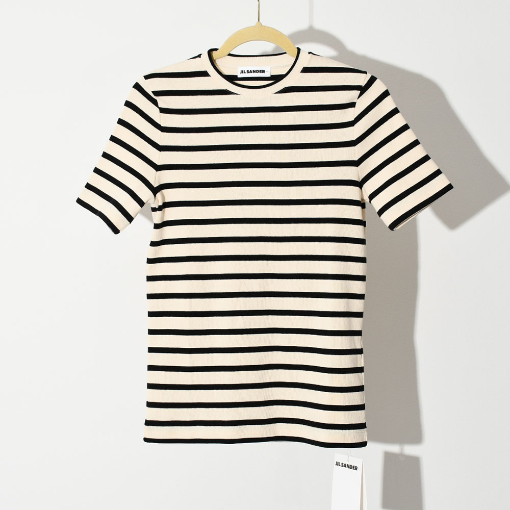 JILSANDER ジルサンダー Tシャツ レディース ボーダー 半袖 J40GC0111