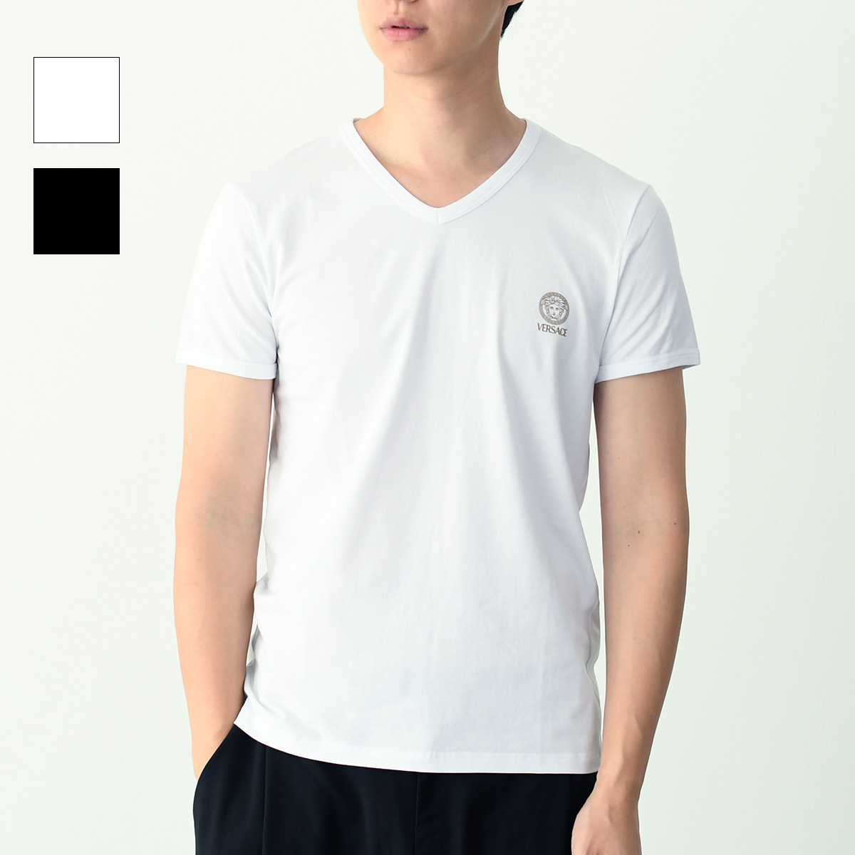 楽天市場】ヴェルサーチ VERSACE メンズ トップス Tシャツ 半袖