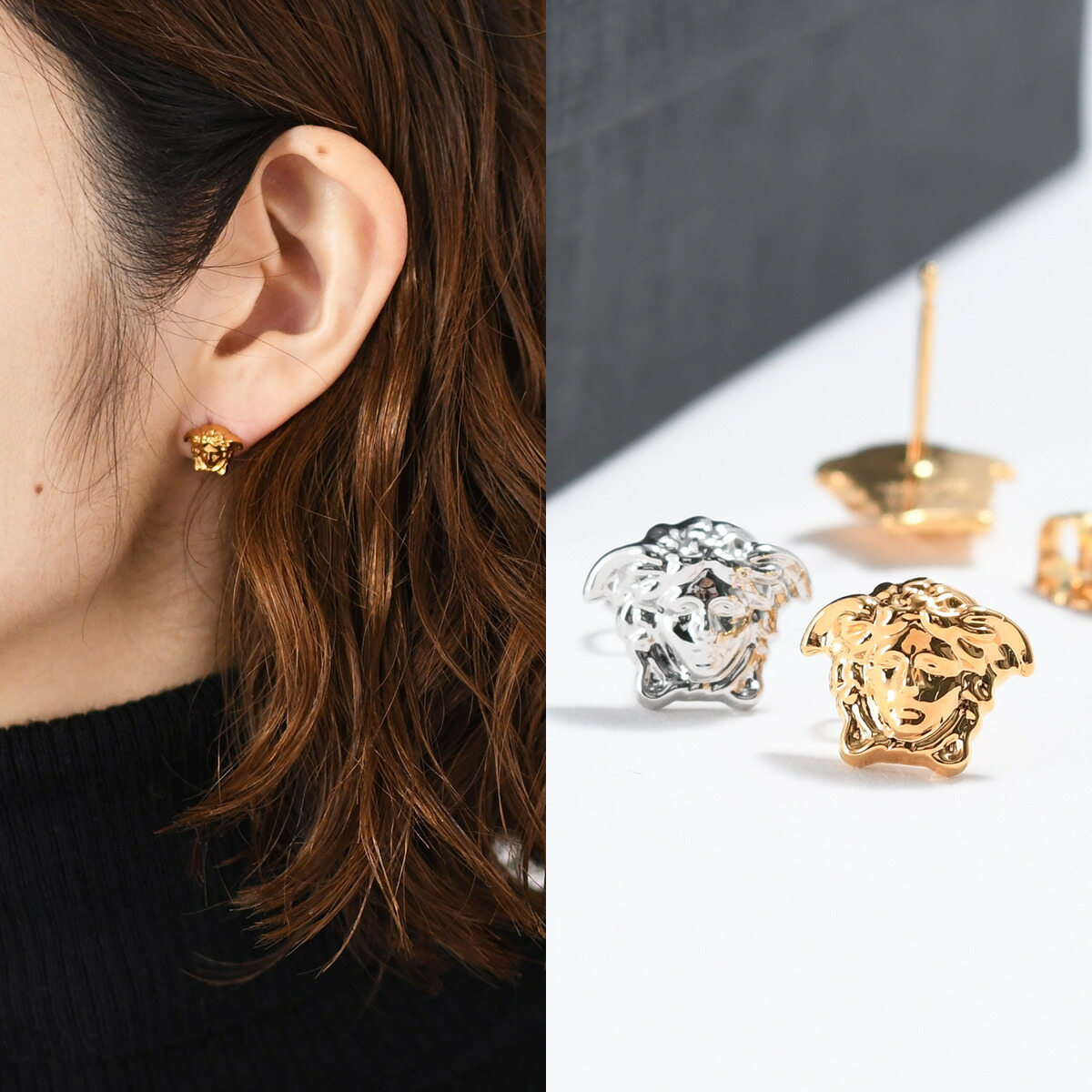 【国内発送】VERSACE ビジューグレカピアス レディース 国内発送】VERSACE ビジューグレカピアス レディース