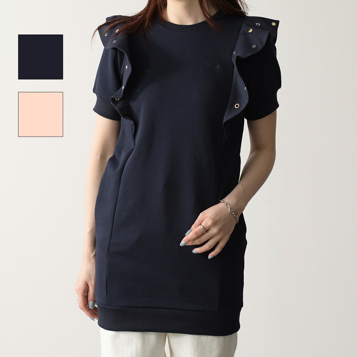 超美品 クロエキッズ 6Y 115 フリルドレス ワンピース 白 クロエ 110 楽天市場】Chloe KIDS クロエ キッズ ワンピース C20071