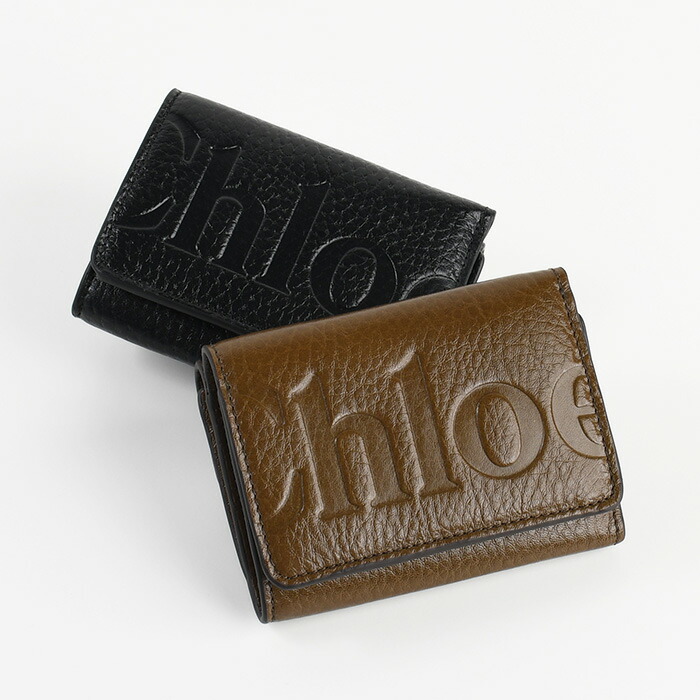 楽天市場】クロエ chloe 財布 三つ折り財布 CHC23AP874 I10 特別