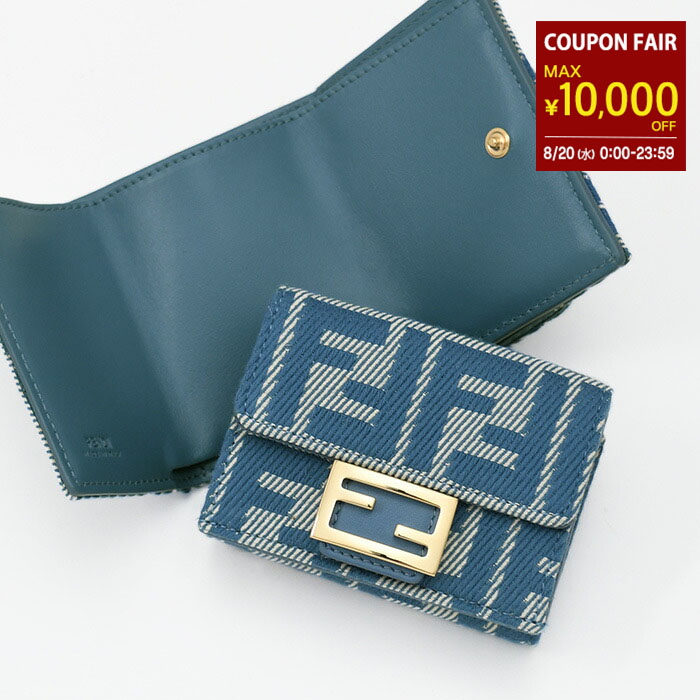 FENDI ミニウォレット　三つ折り財布　証明書あり 楽天市場】フェンディ FENDI 財布 三つ折り コンパクト ミニ F
