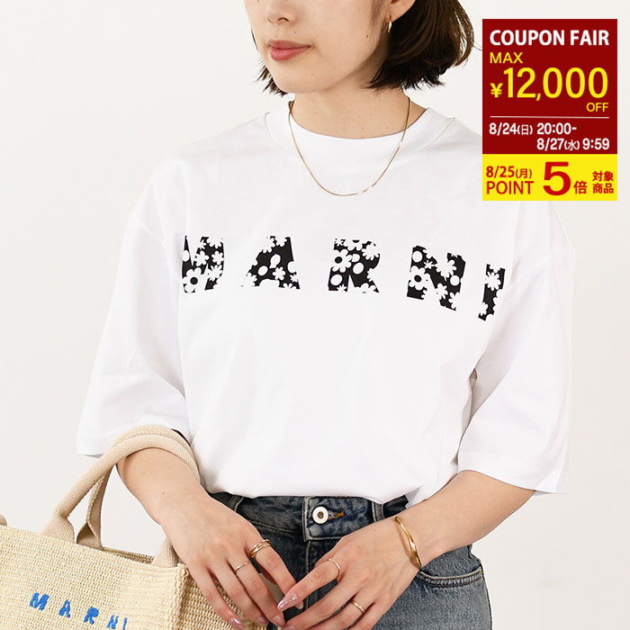 楽天市場】MARNI マルニ ノースリーブ Tシャツ THJE0306P0