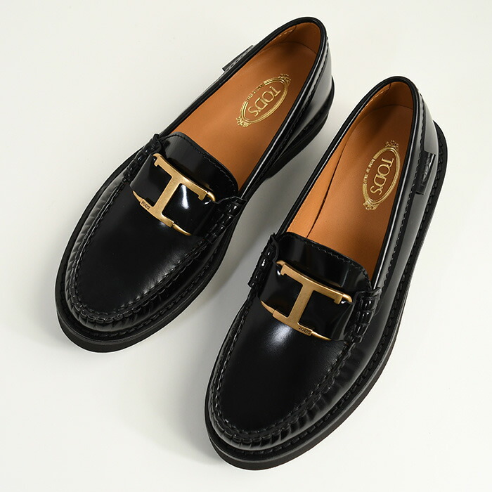 【美品】TOD’Ｓ トッズ　タイムレス レザー　ローファー　レディース　37 楽天市場】TODS トッズ T TIMELESS Leather Loafers レザー