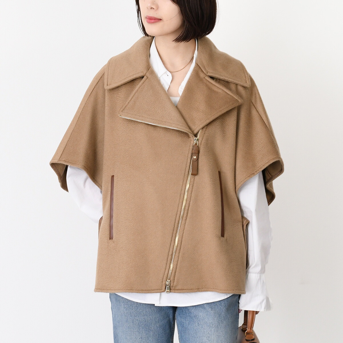 楽天市場】Max Mara マックスマーラ ケープ ポンチョ 羽織り ROLL