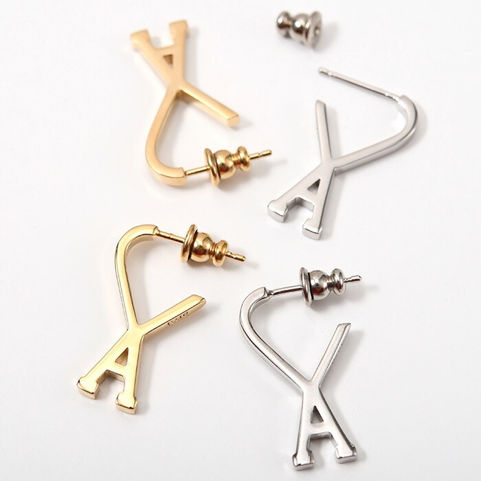 新品 AMI PARIS スモールフープピアス ゴールド Ami De Coeur スモール フープイヤリング ゴールド | AMI PARIS