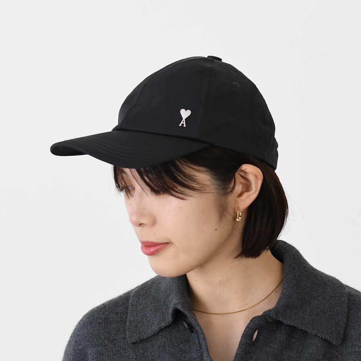 楽天市場】アミパリス キャップ 帽子 AMI PARIS メンズ ワンポイント