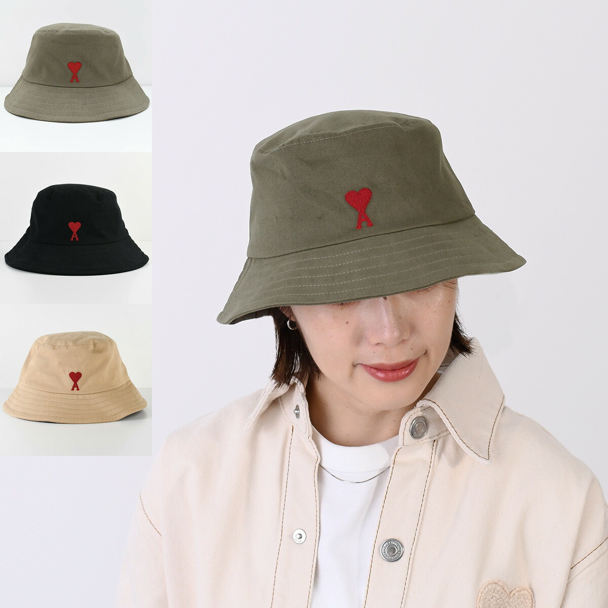 楽天市場】AMI Paris 帽子 アミ パリス AMI SMALL A HEART