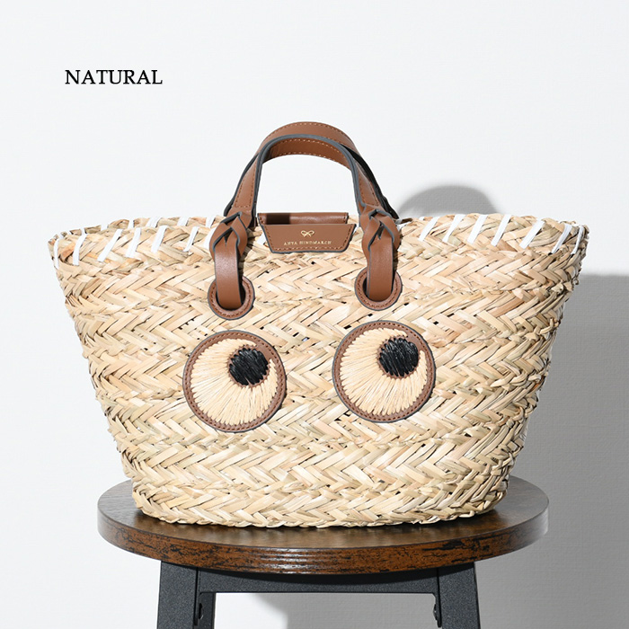 ANYA HINDMARCH アニヤ ハインドマーチ ナチュラル レディース Basket