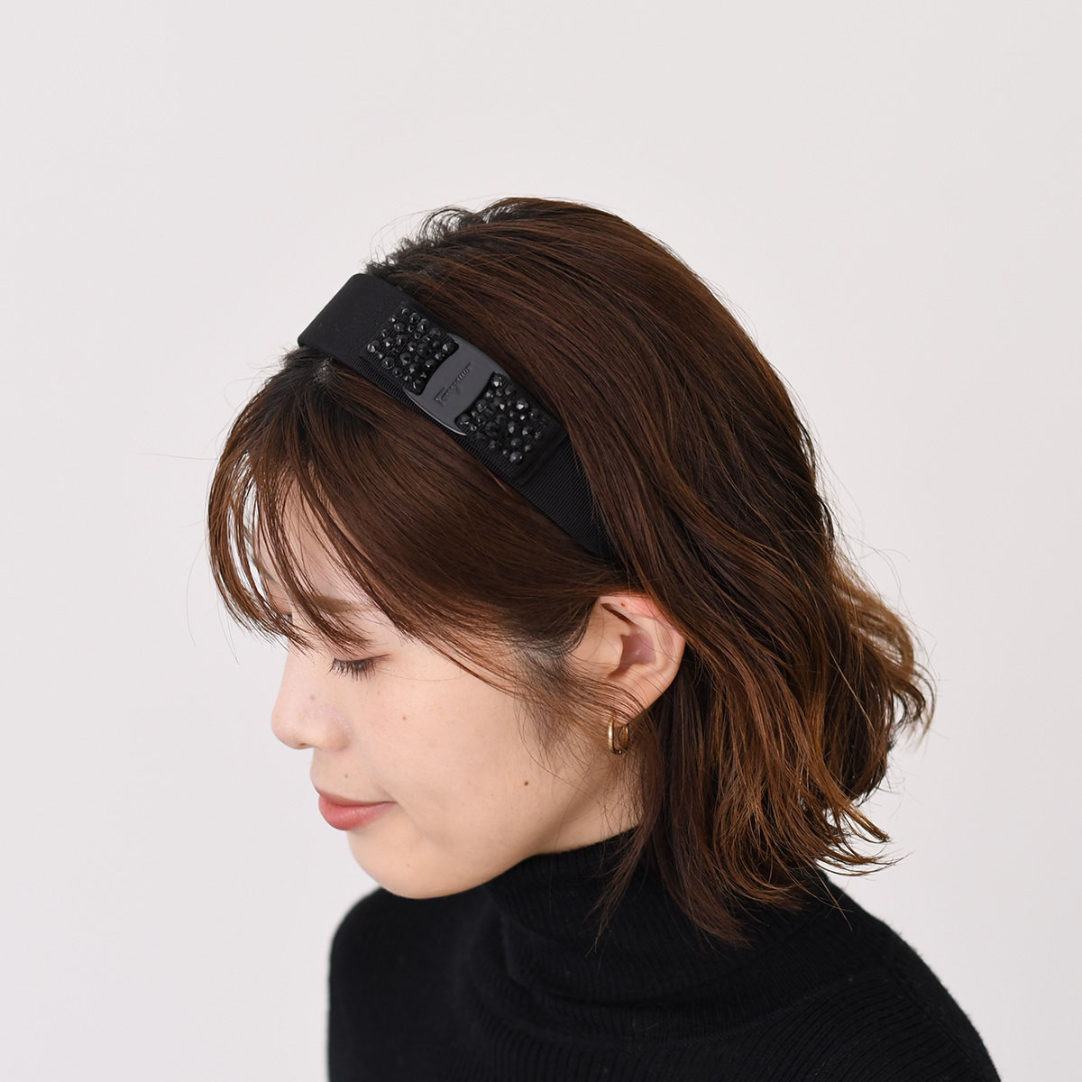 楽天市場】FERRAGAMO フェラガモ カチューシャ 34 0086 レディース