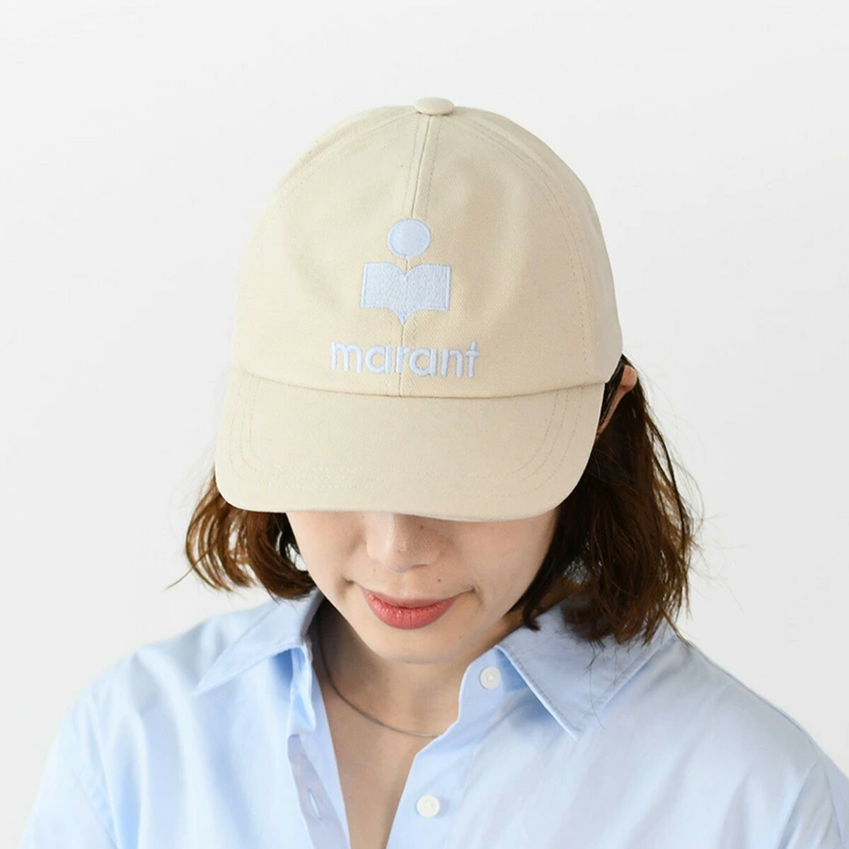 Isabel marant イザベルマラン ベージュコットンCap 楽天市場】ISABEL MARANT イザベルマラン ベースボールキャップ