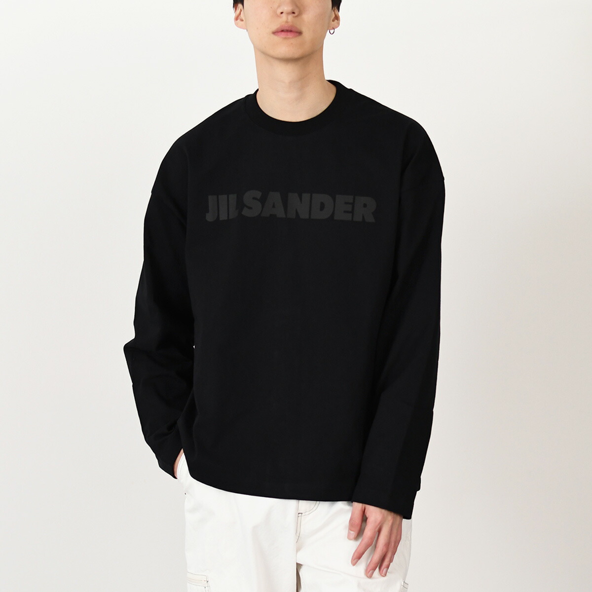 JIL SANDER Tシャツ J22GC0172 J46219 長袖 ロンT ロゴT ジルサンダー Jil Sander JIL SANDER Tシャツ J22GC0172 J46219