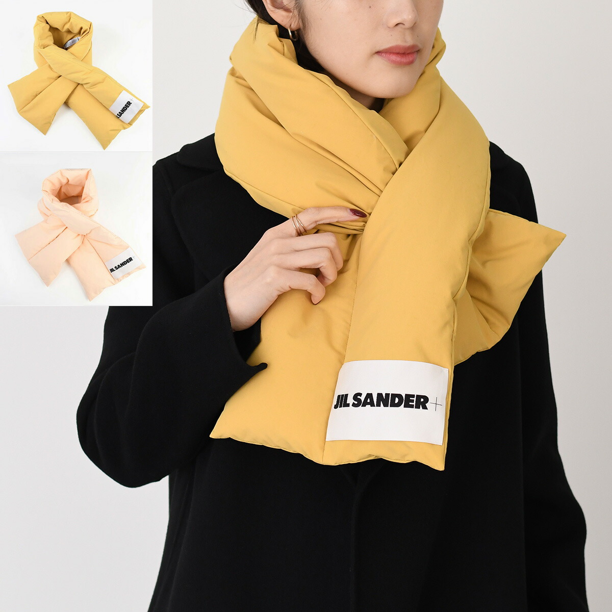 楽天市場】JILSANDER ジルサンダー ダウン マフラー ダウンスカーフ
