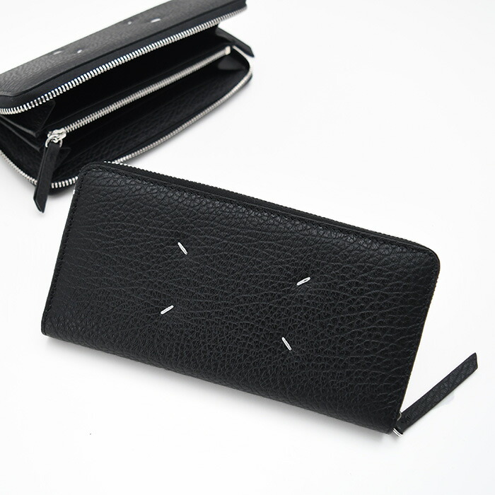 新品同様✨メゾンマルジェラ S36UI0418 長財布レザー 二つ折り 黒 楽天市場】メゾンマルジェラ 長財布 S36UI0418 P4455 財布 二