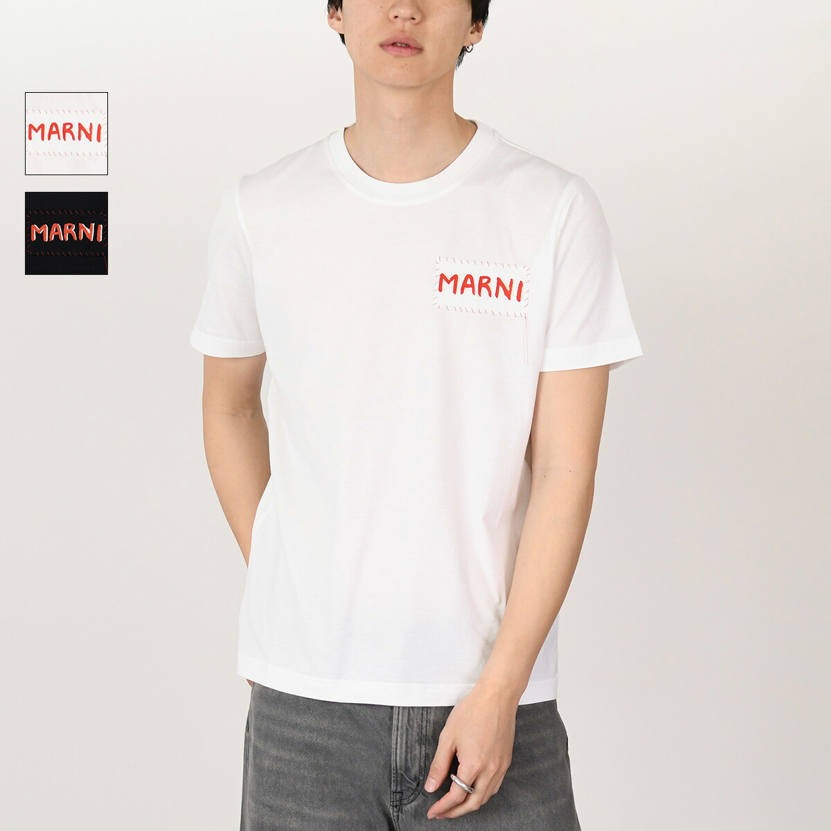 楽天市場】MARNI マルニ タンクトップ マルニスクリブルロゴ