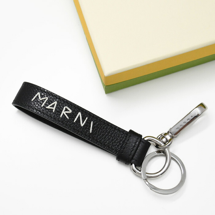 現行 タグ付 極美品✨ マルニ メンディング キーリング レザー 刺繍 ブラック 楽天市場】MARNI マルニ Marni mending Key Ring キーリング
