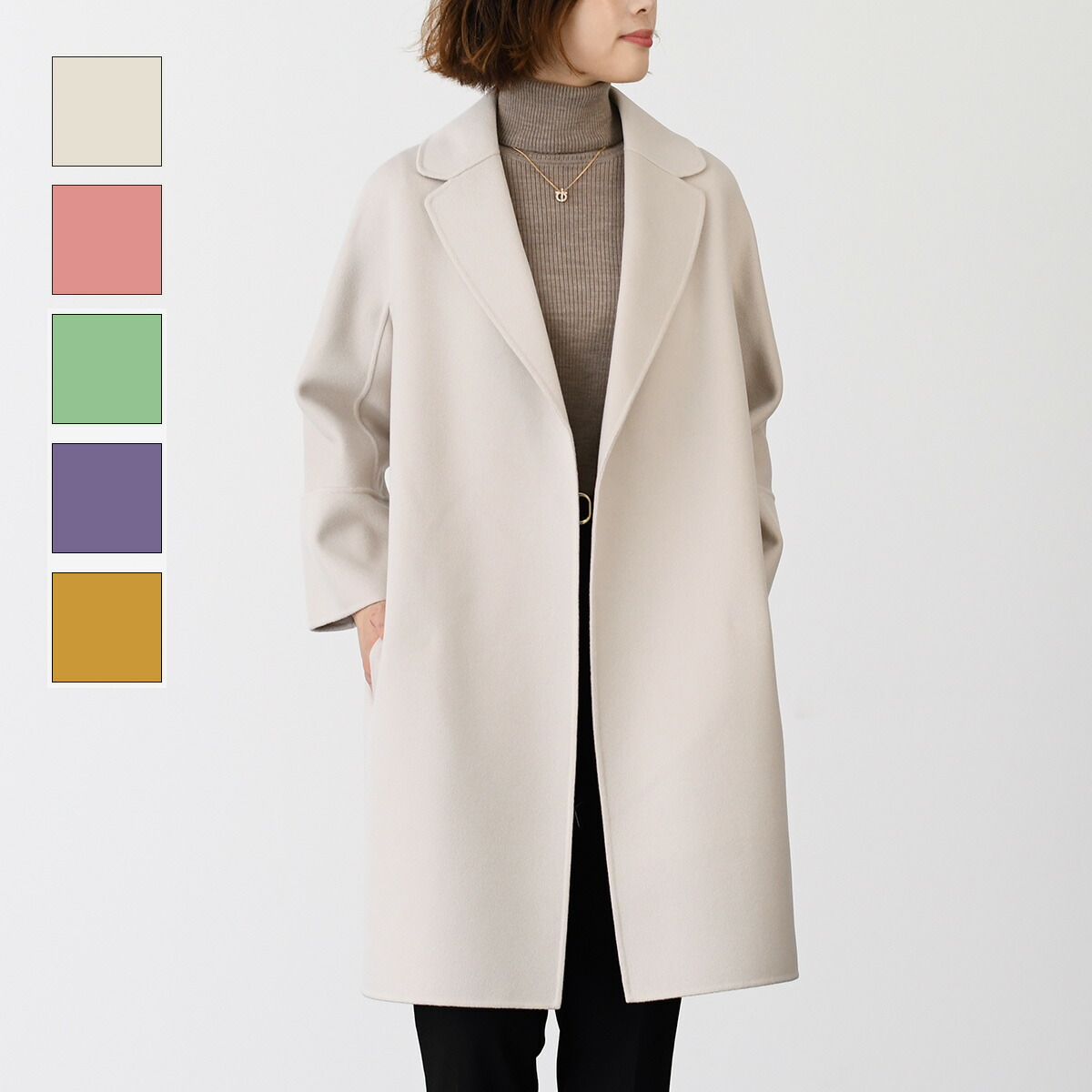 【S' Max Mara】 ボルボーン  ロングテディコート 38【新品タグ付】 S MAXMARA MAX MARA エス マックスマーラ ラップコート BORBONE