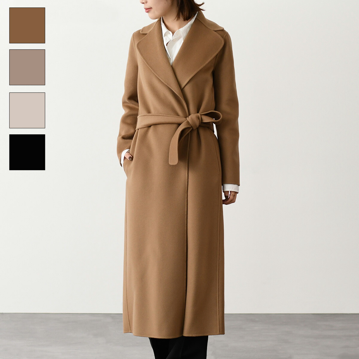 マックスマーラ　チェスターコート ウエストベルト付き 楽天市場】マックスマーラ コート ポルド ベルト付き ベージュ