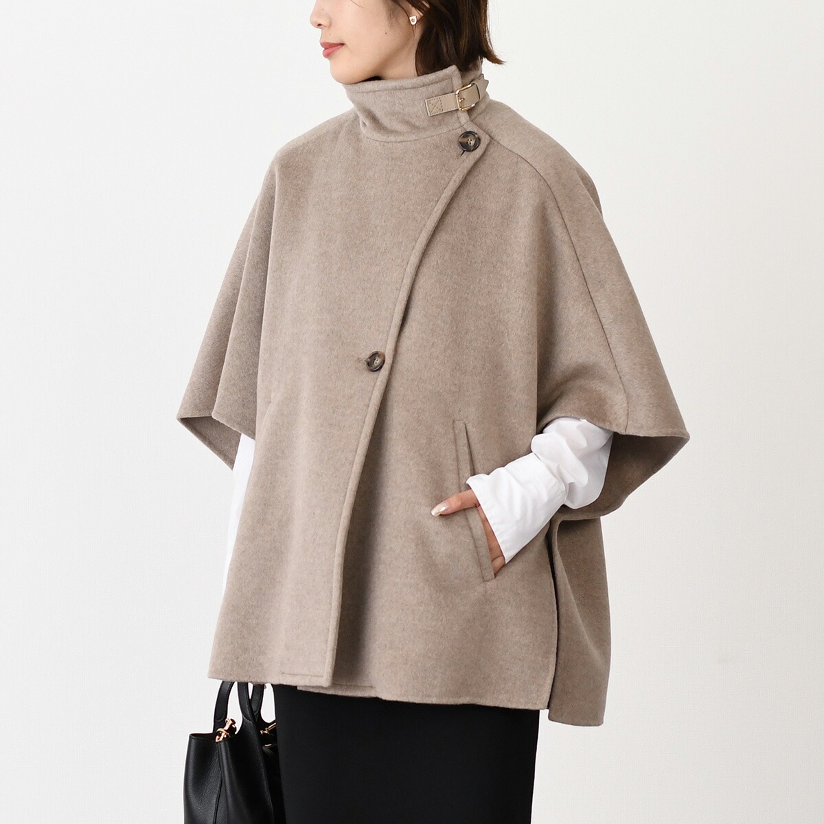 MaxMara PERNICE トレンチケープコート セール】MAX MARA ACCESSORI ケープ PERNICE トレンチ(505871730