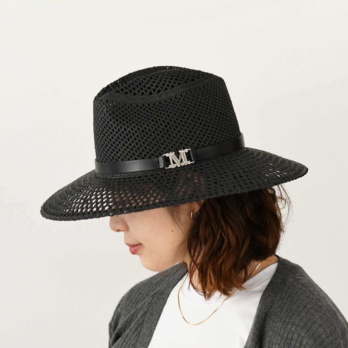Max Mara バケットハット サイズ57 Max Mara MAX MARA BEACHWEAR バケットハット ESPERIA （002