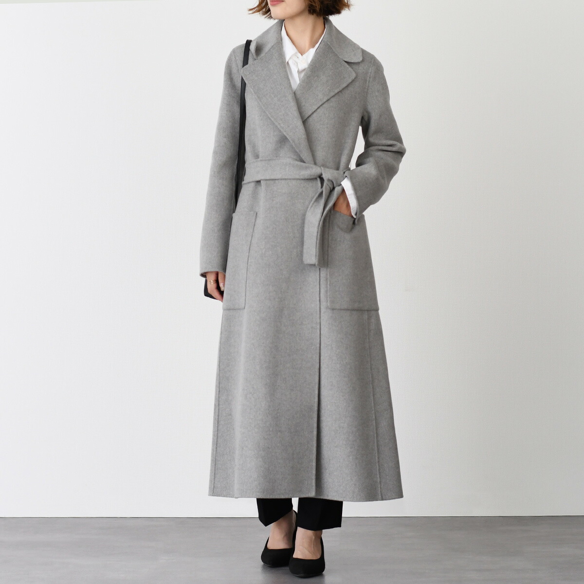 美品 MAXmara 36 カシミヤ混 リバーシブル コート 美品 MAXmara 36 カシミヤ混 リバーシブル コート