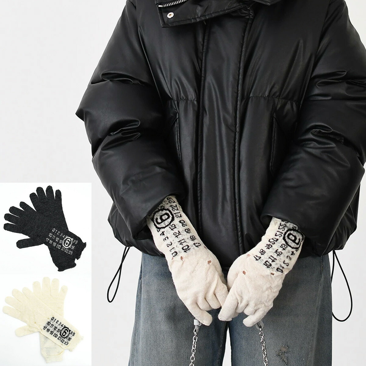 楽天市場】MAISON MARGIELA メゾンマルジェラ 1 グローブ S51TS0042