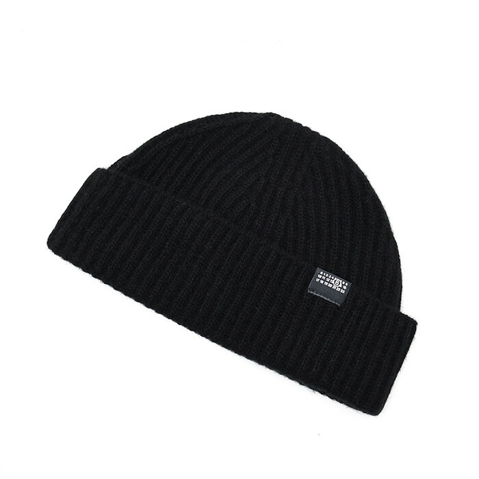 楽天市場】MM6 エムエムシックス メゾンマルジェラ ニット帽 S62TB0001