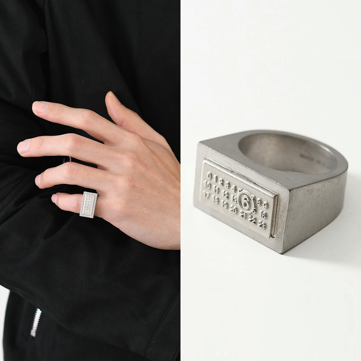 楽天市場】MM6 エムエムシックス メゾンマルジェラ リング Numeric