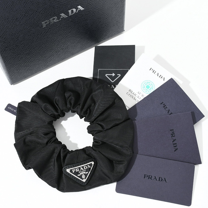 プラダ PRADA シュシュ Re-Nylon ブラック casadabateria.com