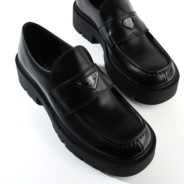 楽天市場】PRADA プラダ ローファー シューズ 2DE129 B4L 靴
