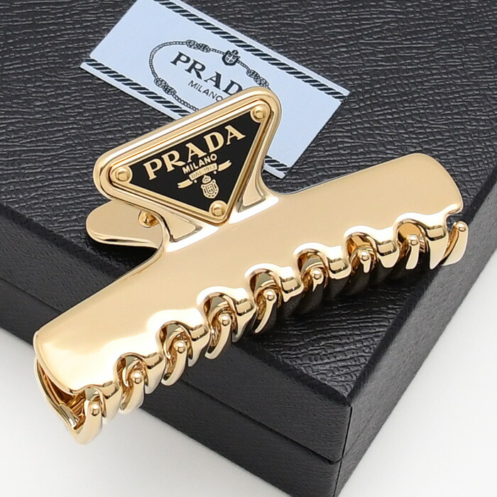 楽天市場】【1/25限定P5倍＆クーポン】PRADA プラダ メタル ヘア