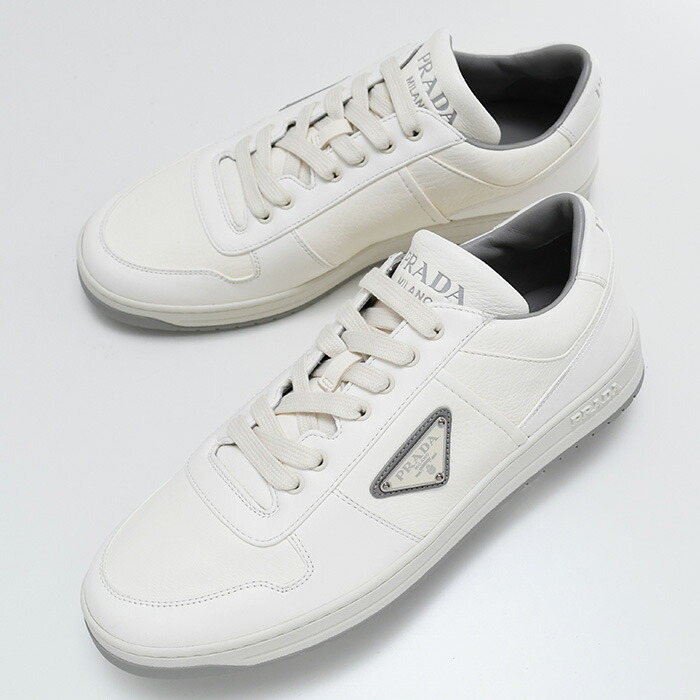 楽天市場】PRADA プラダ スニーカー PRAX ブラッシュドレザー Re-Nylon