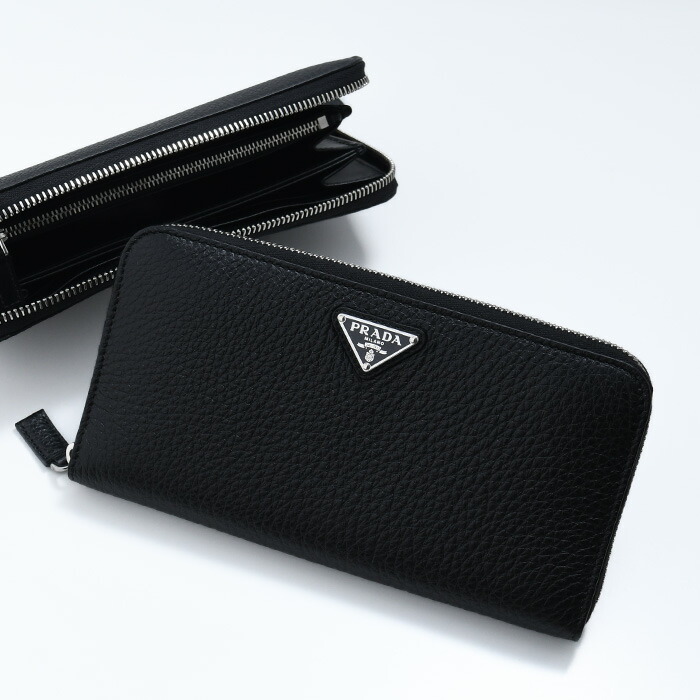 楽天市場】プラダ PRADA 財布 長財布 2MV836 QHH ネロ 特別送料
