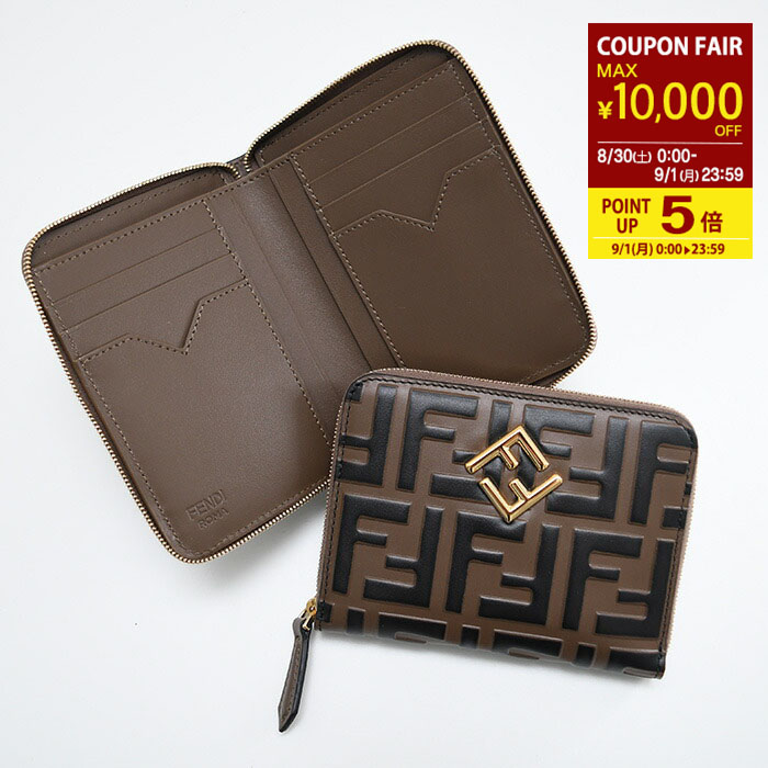 楽天市場】フェンディ FENDI 二つ折り財布 レディース 8M0506