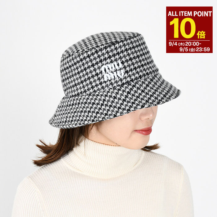 MIU MIU ミュウミュウ ベルベット バケットハット 楽天市場】MIUMIU ミュウミュウ バケットハット 5HC196 068