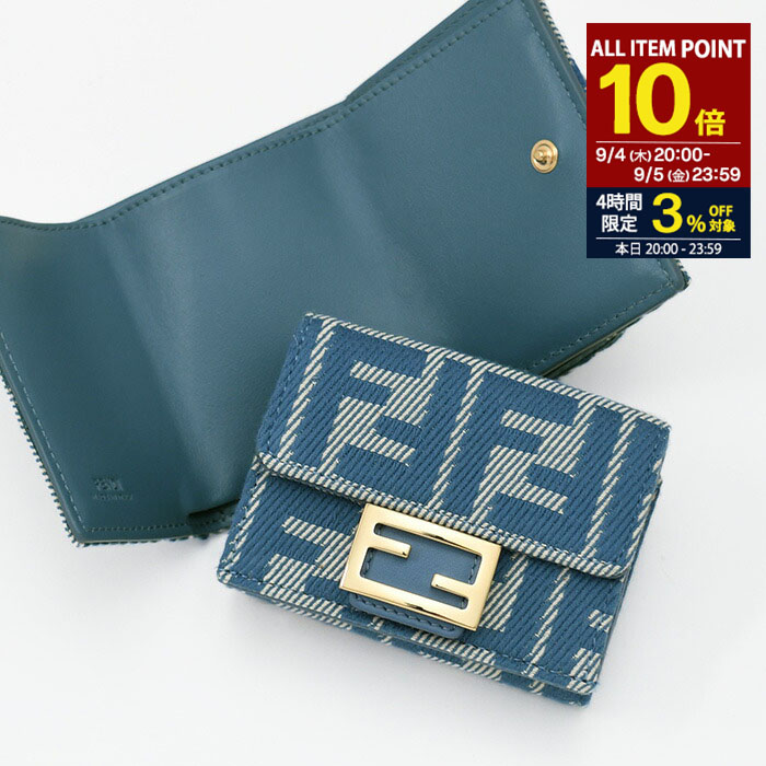 プンプィページ 楽天市場】FENDI フェンディ ニつ折り財布 PEEKABOO WALLET