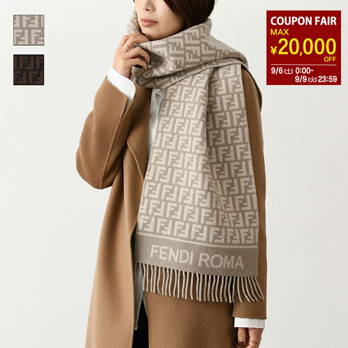 楽天市場】FENDI フェンディ FFマフラー 30×190 FXT113 AQCW