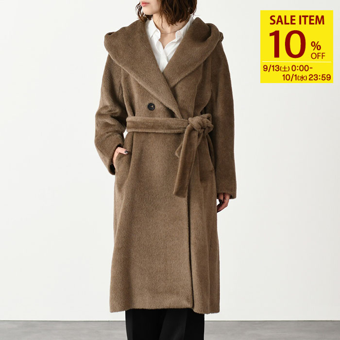 【美品】S Max Mara 2way ラビットファー付ライナー フード ベルト s-musee_361207250