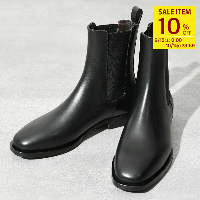 TOD'S ブラック サイドゴアブーツ 38 中古・古着通販】TOD'S (トッズ) サイドゴアブーツ ブラック