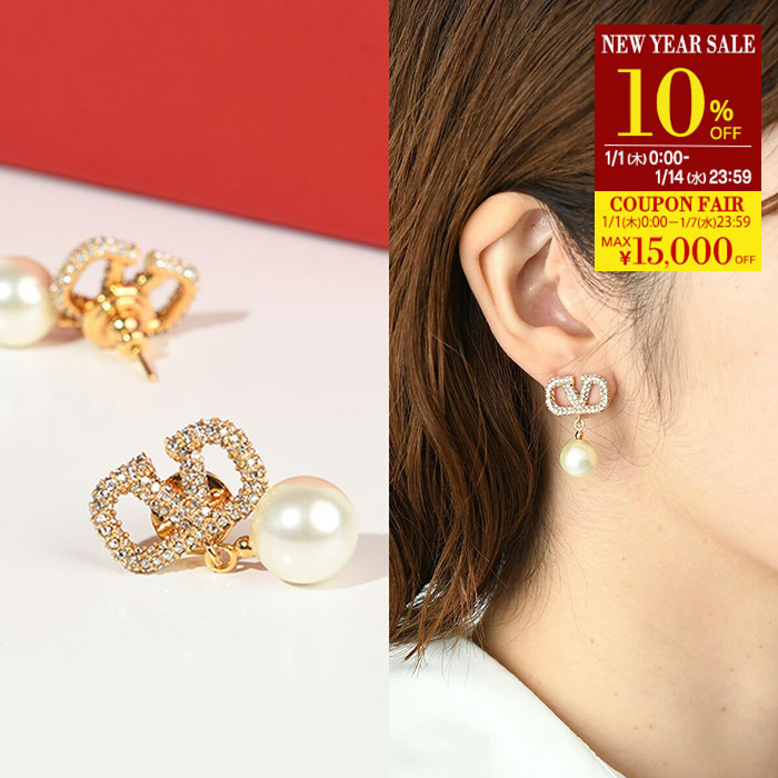 楽天市場】【1/7まで限定クーポン】VALENTINO ヴァレンティノ ピアス