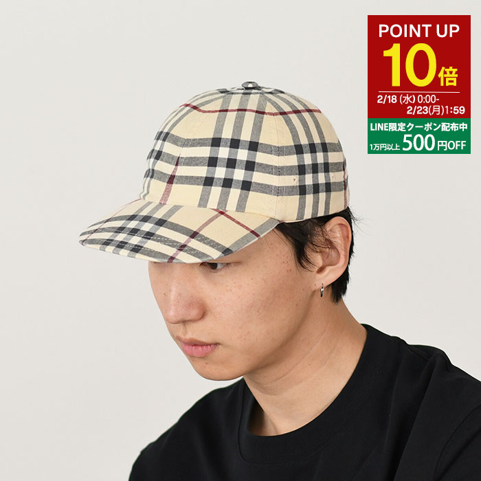 楽天市場】BURBERRY バーバリー ベースボールキャップ MH BSB CAP 3C