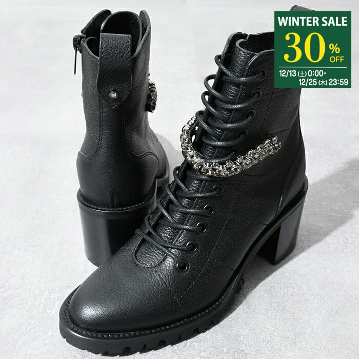 美品　ジミーチュウ　ビジュー　厚底ブーツ　レザー　サイドゴア　38 ブラック 楽天市場】JIMMY CHOO ジミーチュウ サイドゴア ブーツ SAWYER TUU 193