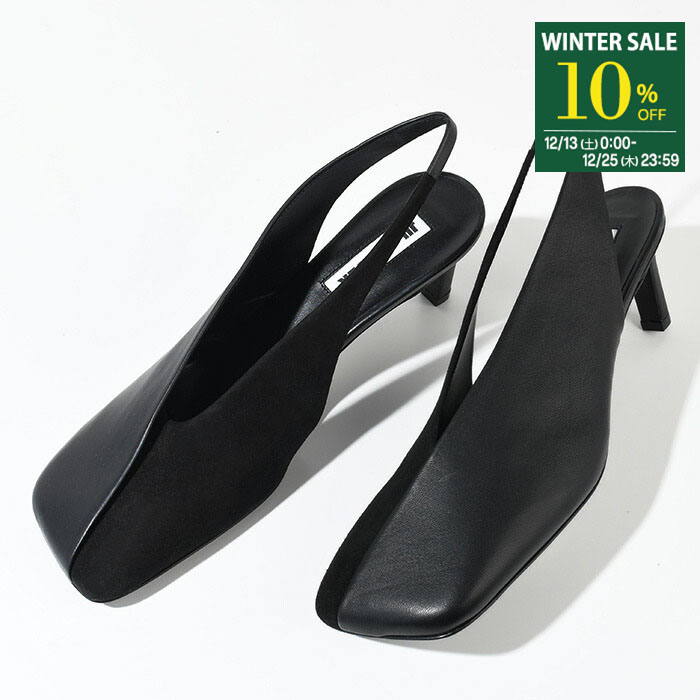 楽天市場】ジル サンダー JIL SANDER パンプス スクエアトゥ レザー