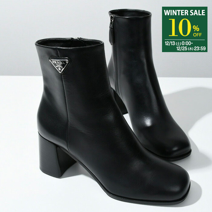 楽天市場】PRADA プラダ ブーツ ブーティー シューズ Brixxen レザー