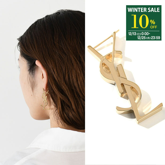 楽天市場】SAINT LAURENT サンローラン ピアス 746670 Y1500