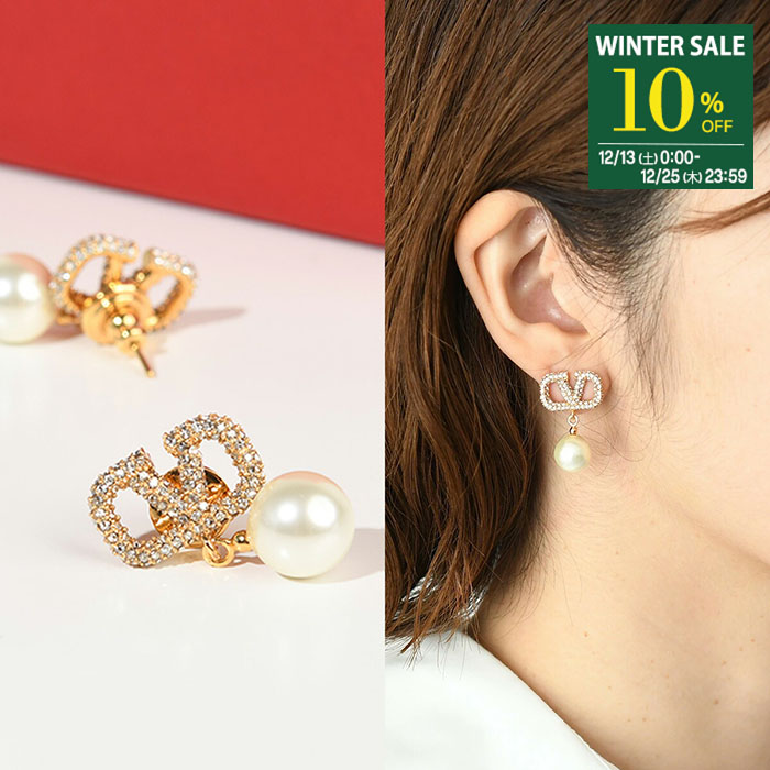 楽天市場】VALENTINO ヴァレンティノ ピアス アクセサリー J0G73 YCW V