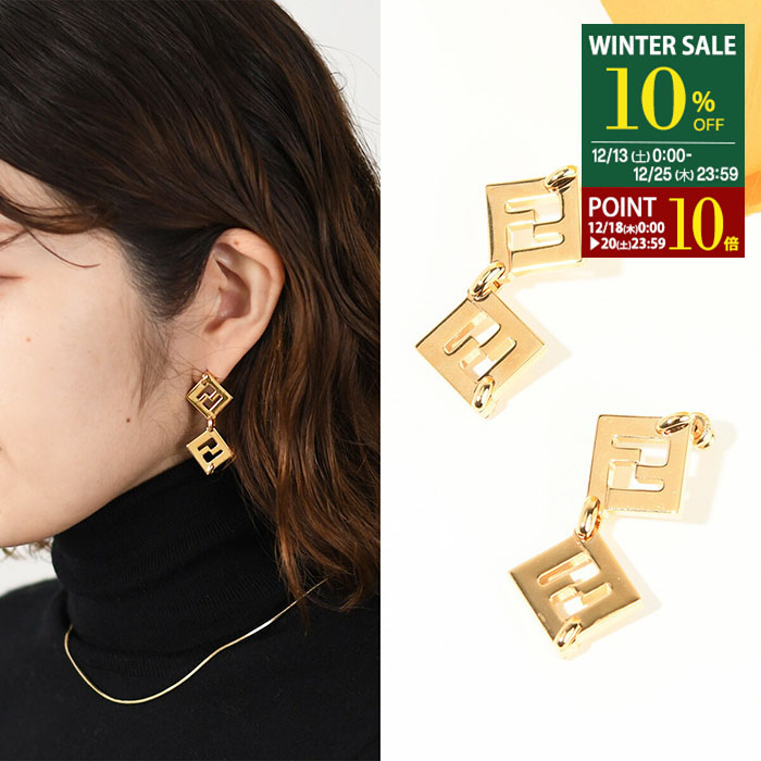 楽天市場】FENDI フェンディ アクセサリー ピアス フォーエバー 8AK320