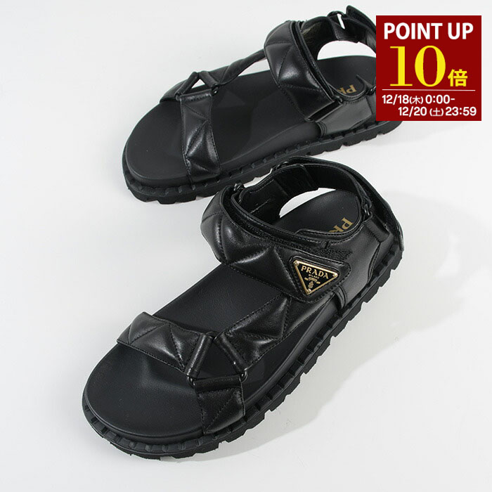 楽天市場】【P10倍対象商品】PRADA プラダ サンダル シューズ クロシェ